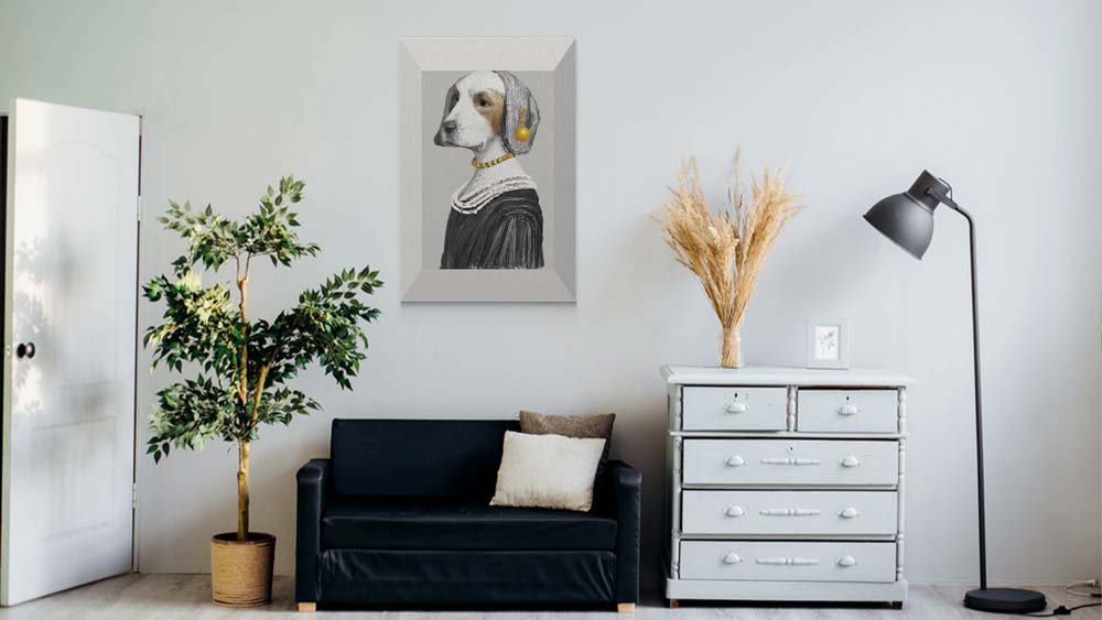 Leya Dame von Welt Wohnzimmer